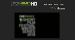 Desktop Screenshot of cinemaniacshd.com